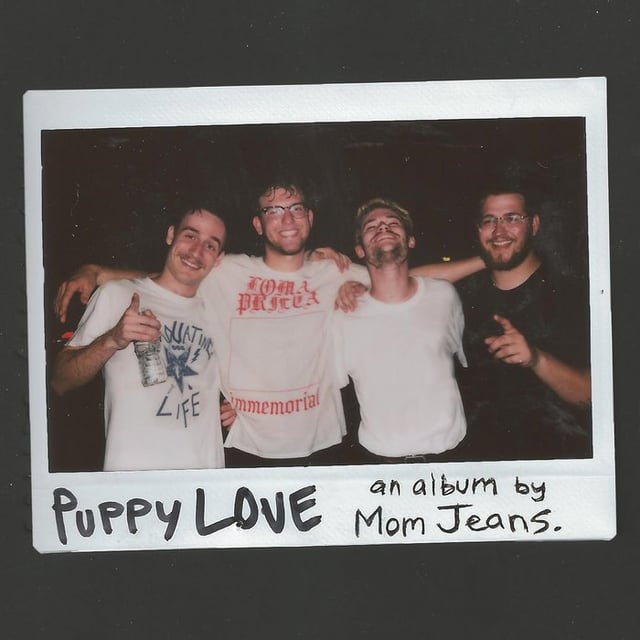 Mom Jeans: Puppy Love: Orange Vinyl