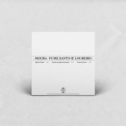 Moura: Fume santo de loureiro: Clear Vinyl LP w/ silk-screened B-Side (Import)
