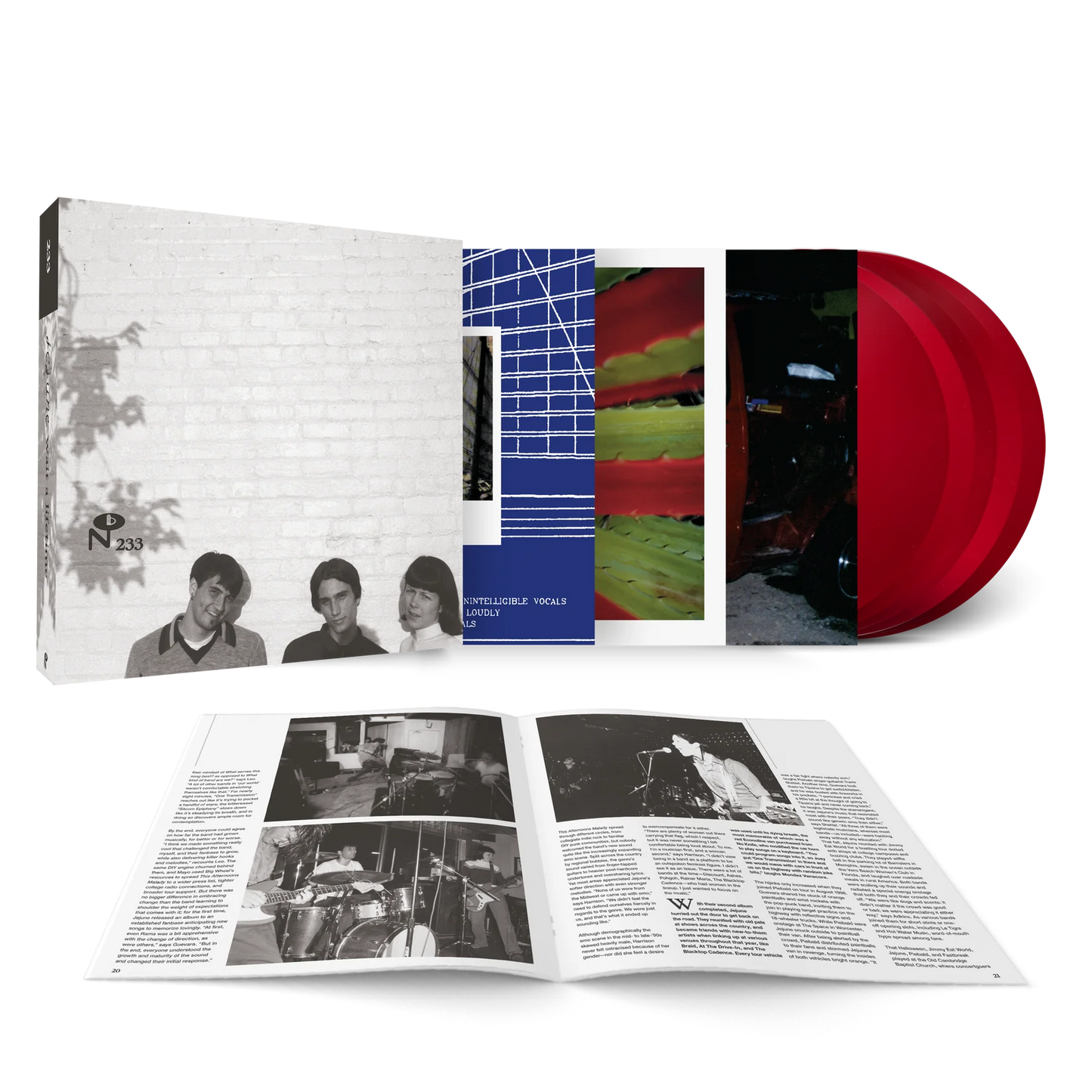 Jejune: Wait A Lifetime: 5LP Box Set: Heart of Desire Red Vinyl