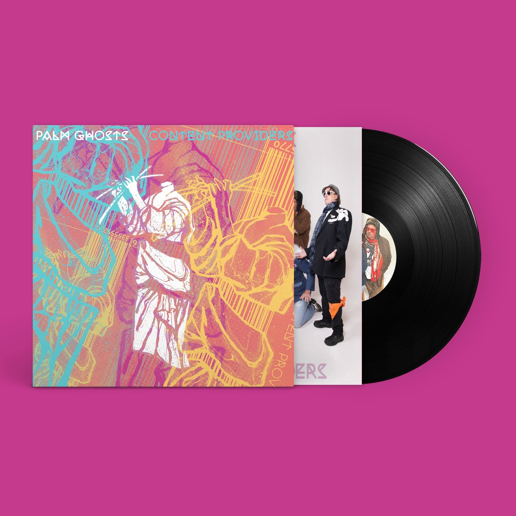 Palm Ghosts: Content Providers: Limited Edition Vinyl LP - Steadfast Records