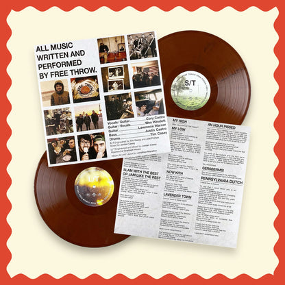 Free Throw: Self-Titled & Lavender Town: Hardwood Vinyl LP