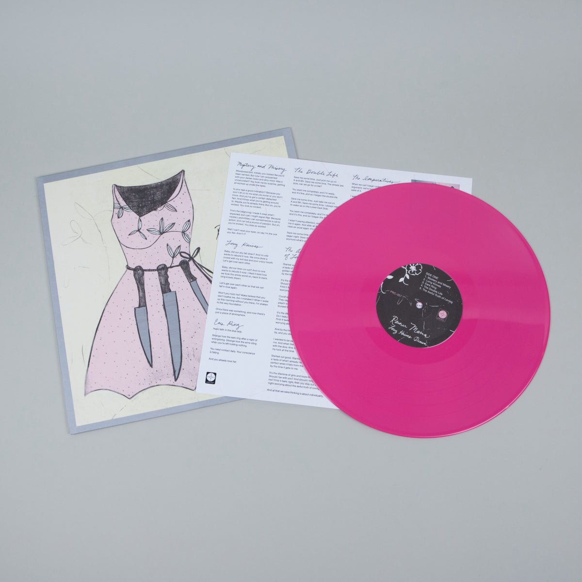 Rainer Maria: Long Knives Drawn: Pink Vinyl