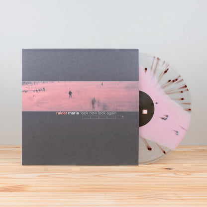 Rainer Maria: Look Now Look Again: Vinyl LP Pink Stripe w Brown Splatter