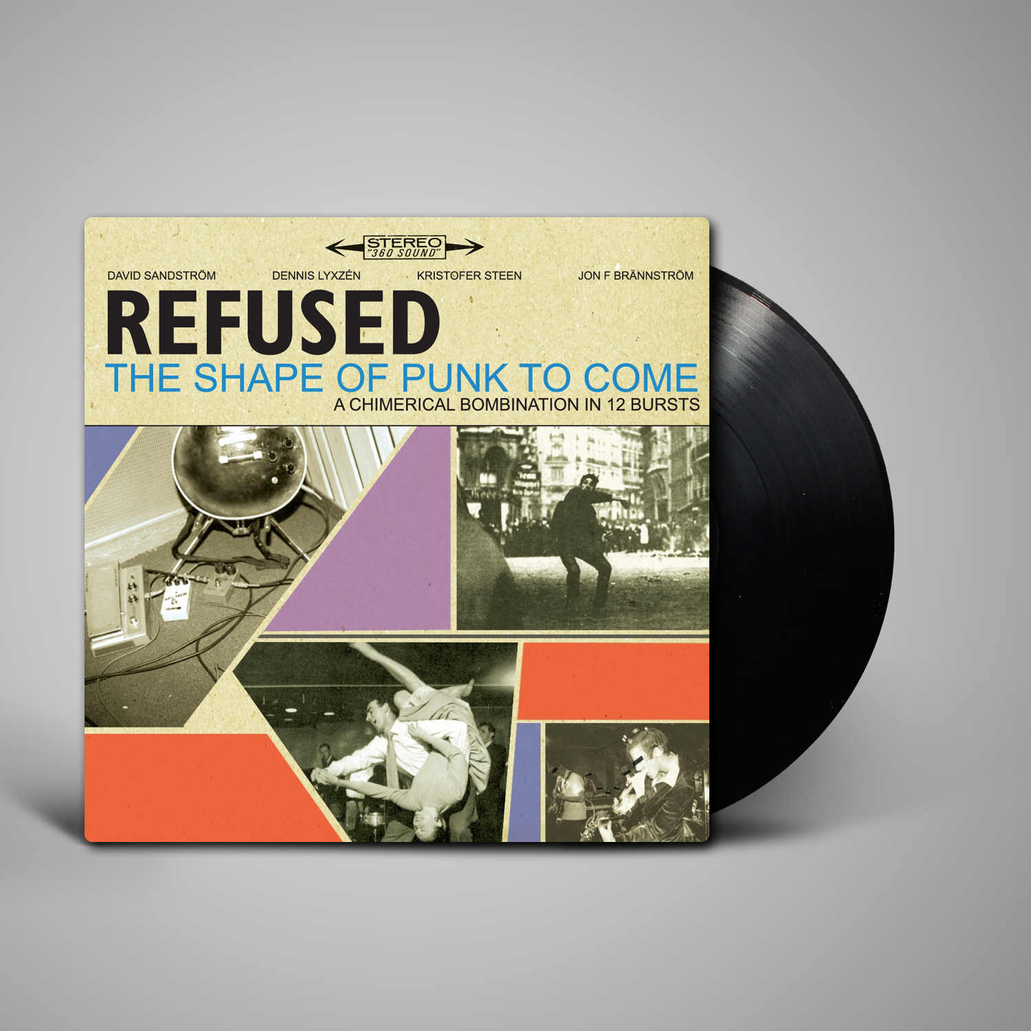 Refused: The Shape Of Punk To Come: 2LP Black Vinyl