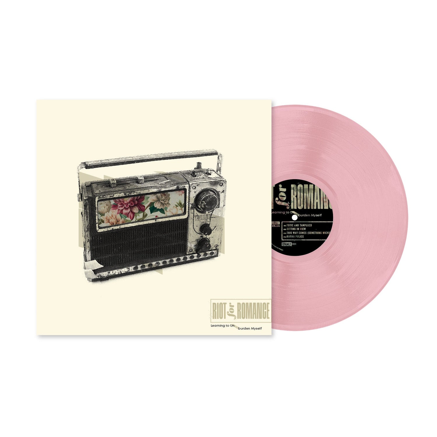 Riot For Romance: Learning to Unburden Myself: Pink Vinyl LP