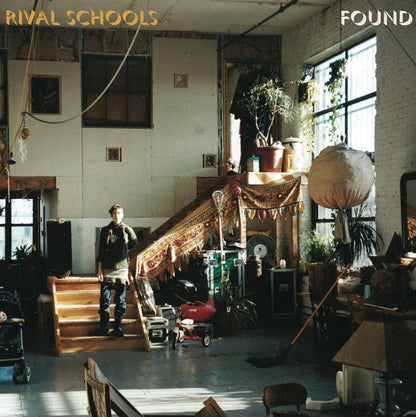 Rival Schools: Found: Olive Green & Cream Vinyl
