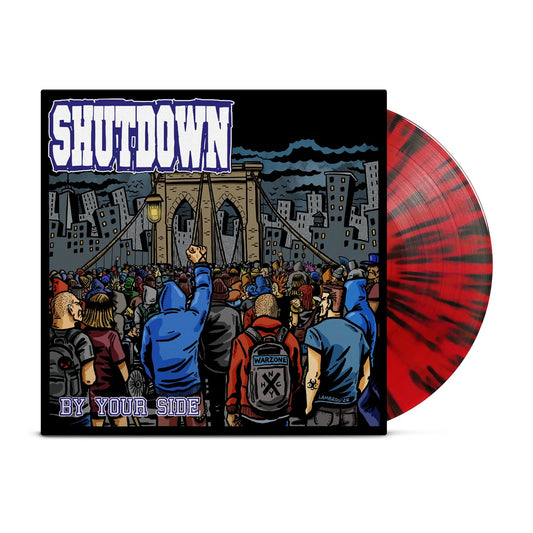 Shutdown: By Your Side: Red w/Black Splatter (x/250) Vinyl
