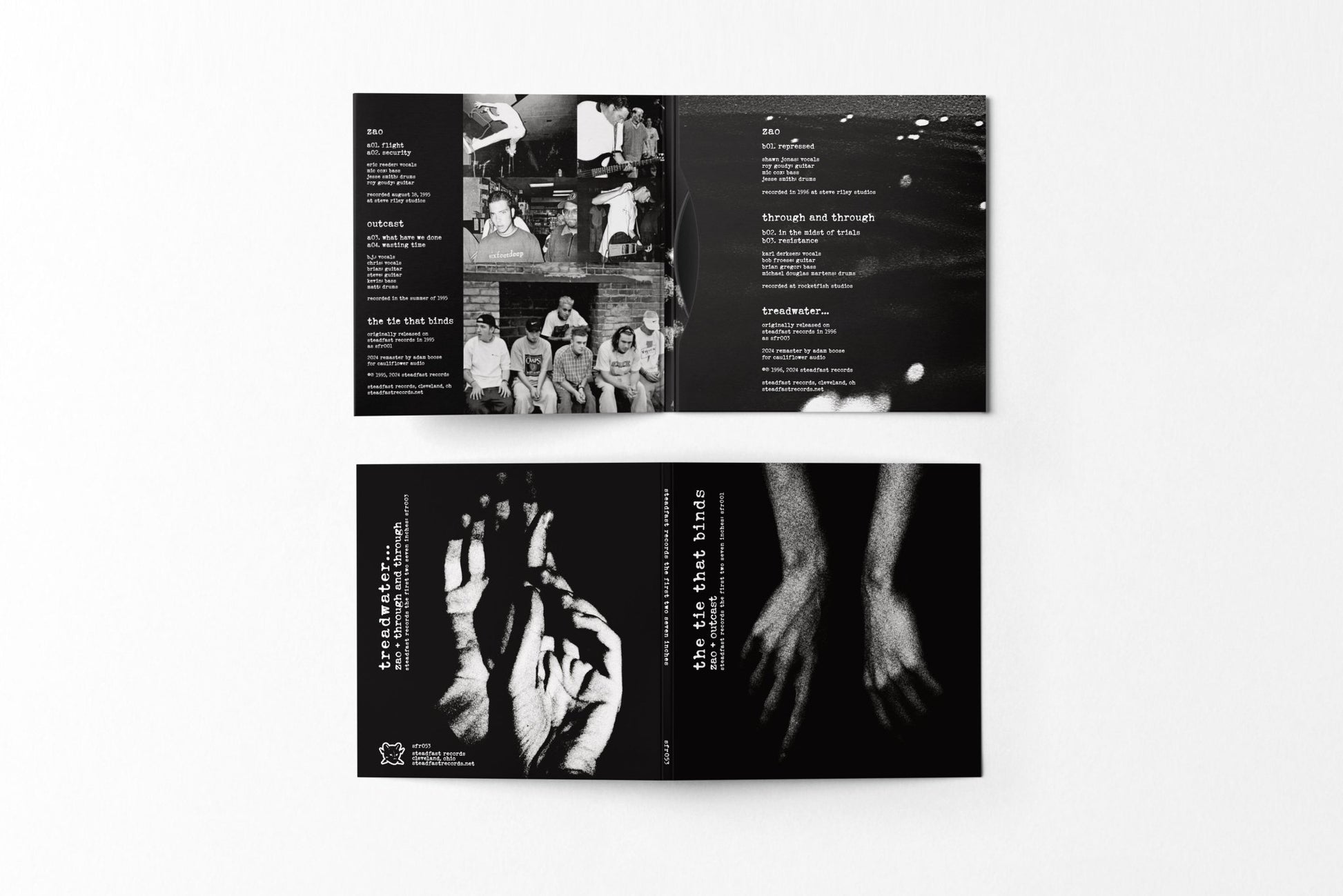 Steadfast Records: The First Two Seven Inches: CD in Eco-Wallet