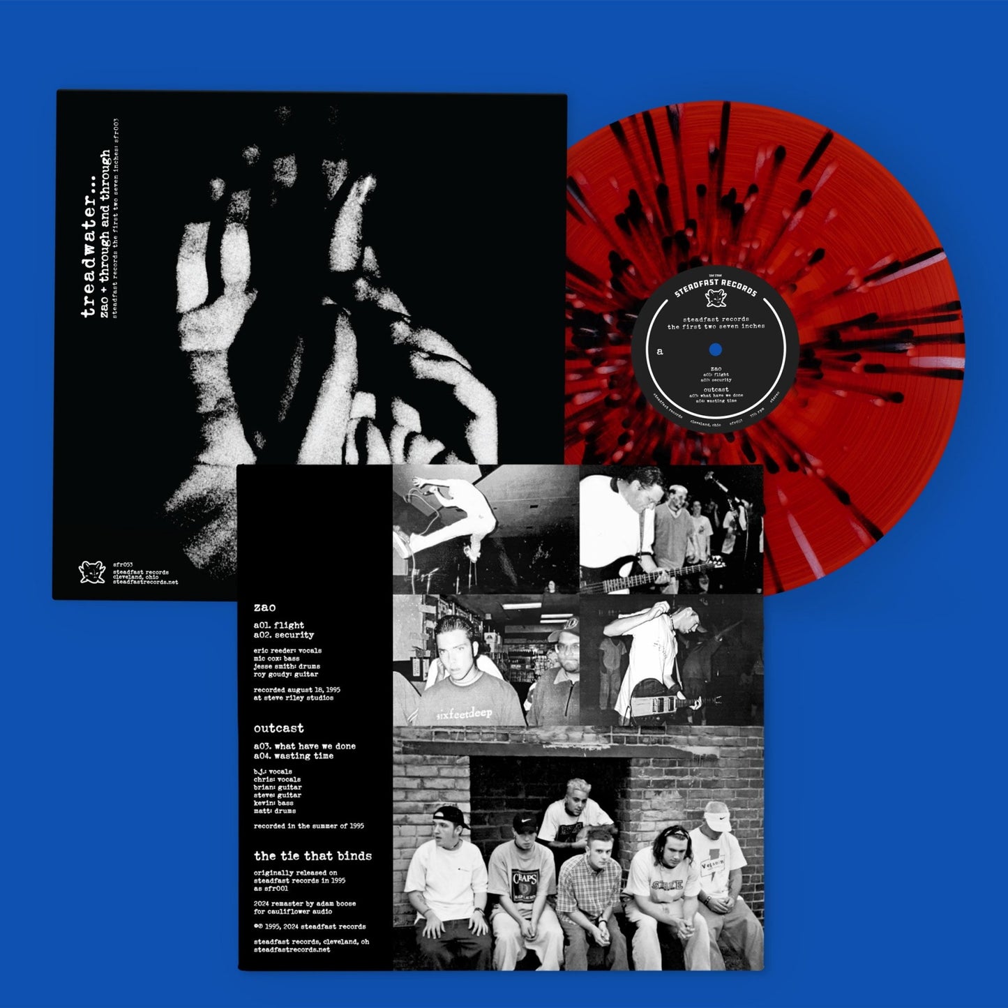 Steadfast Records: The First Two Seven Inches: Vinyl LP: Second Pressing