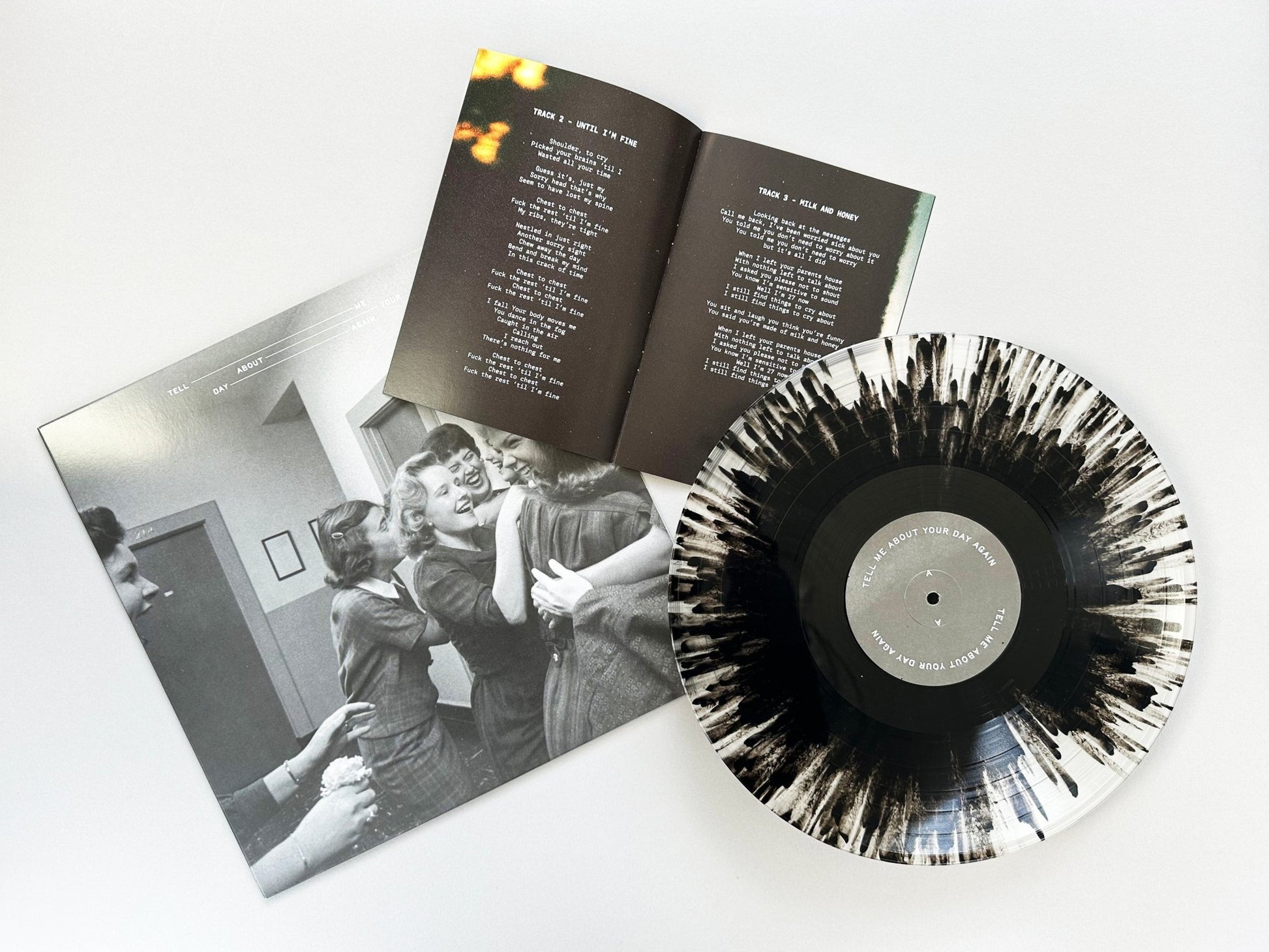 Suds: Tell Me About Your Day Again: Clear w/Black Splatter Vinyl LP (Import)