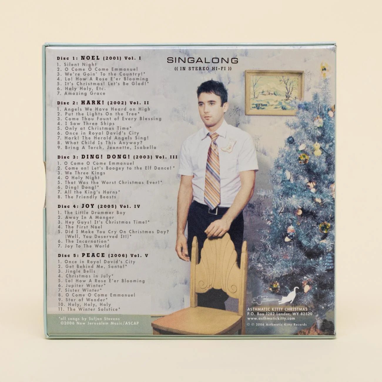 Sufjan Stevens: Songs For Christmas: 5 CD Boxset