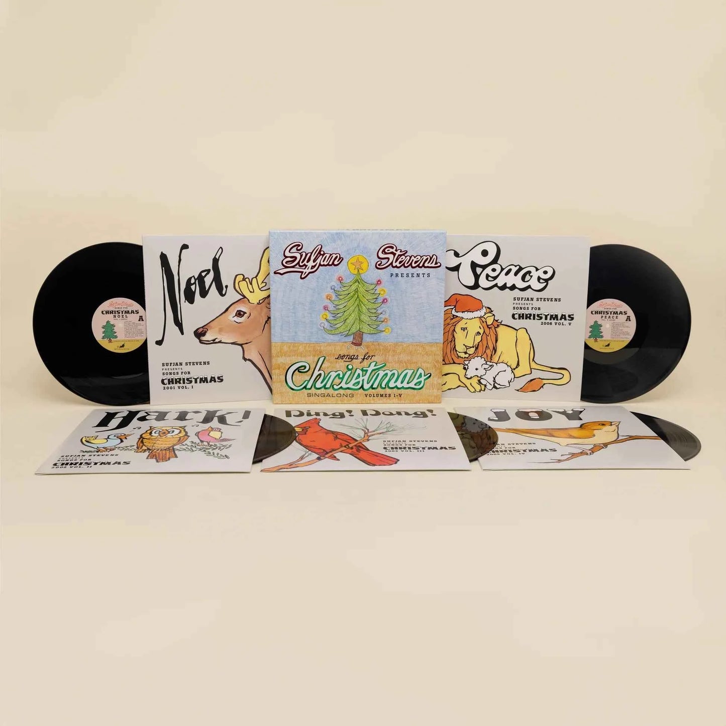 Sufjan Stevens: Songs For Christmas: 5LP Vinyl Boxset