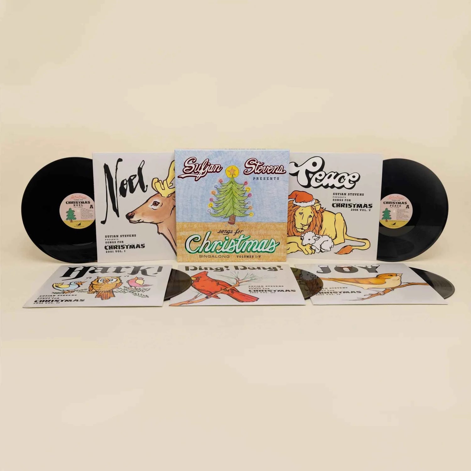 Sufjan Stevens: Songs For Christmas: 5LP Vinyl Boxset