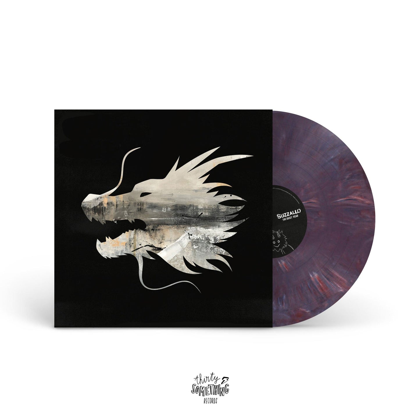 Suzzallo: The Quiet Year: Vinyl LP Retail Edition - Red w Blue & White Marble Vinyl (x 300)