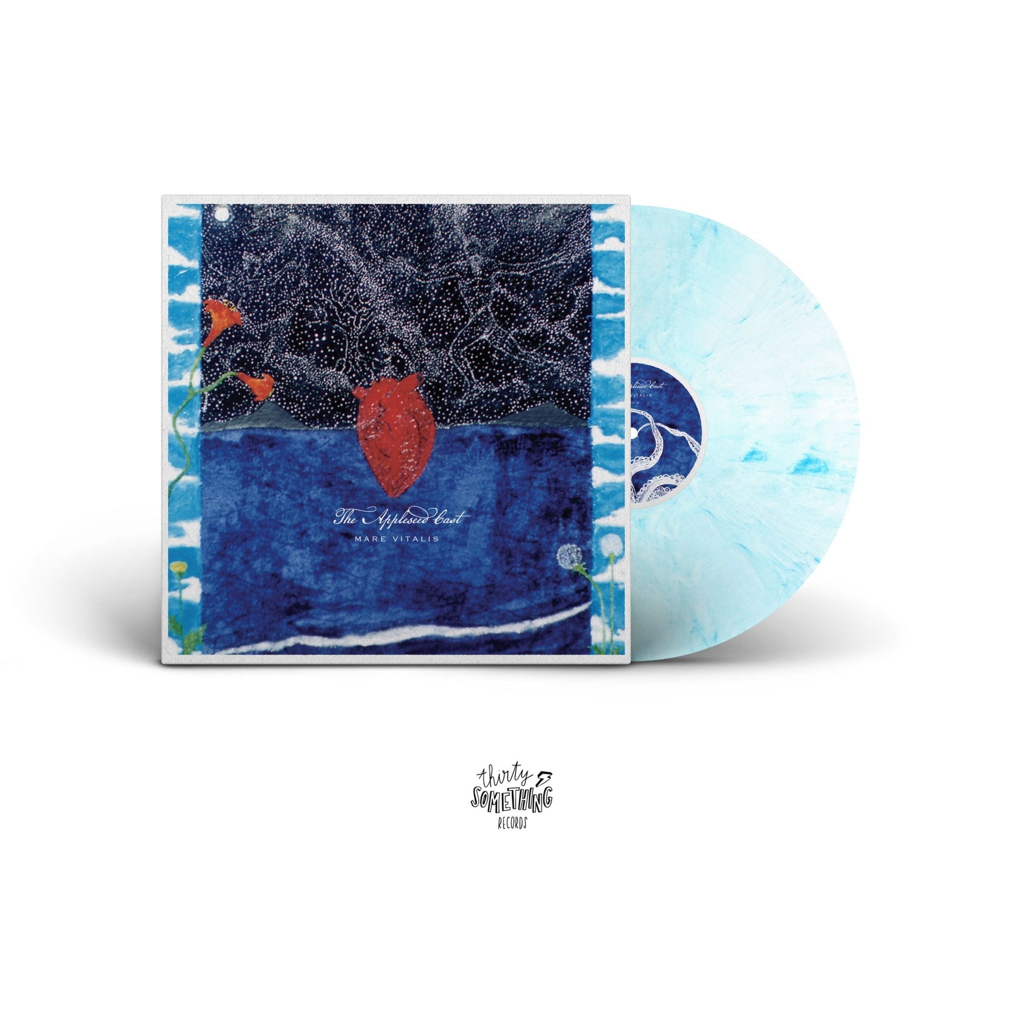 The Appleseed Cast: Mare Vitalis: 180g Vinyl 2xLP (Import) Blue White Marble