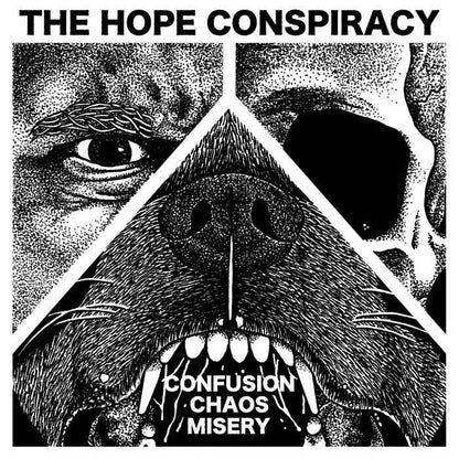 The Hope Conspiracy: Confusion / Chaos / Misery: Swamp Green Vinyl EP