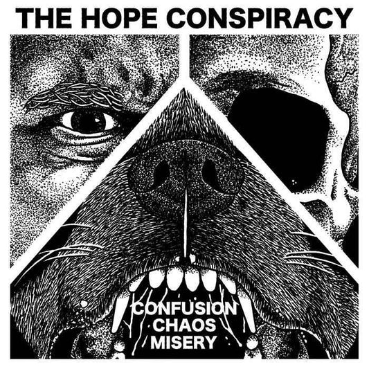 The Hope Conspiracy: Confusion / Chaos / Misery: Swamp Green Vinyl EP