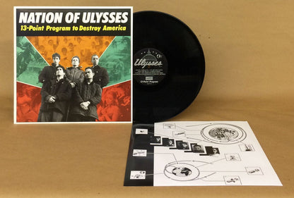 The Nation of Ulysses!: 13 Point Program To Destroy America: 12" Black Vinyl LP