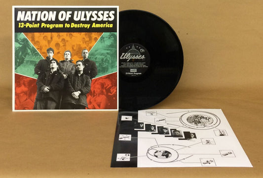 The Nation of Ulysses!: 13 Point Program To Destroy America: 12" Black Vinyl LP
