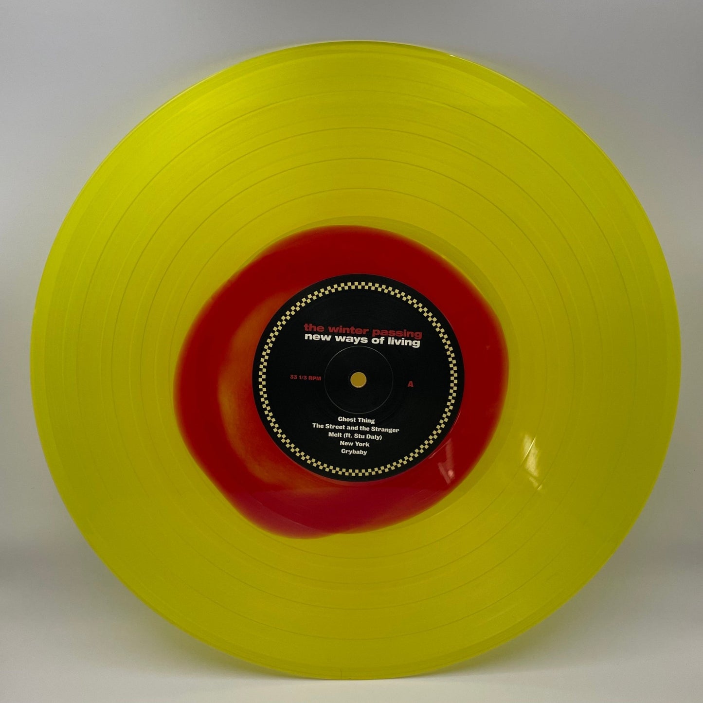 The Winter Passing: New Ways of Living: Red in Yellow Vinyl LP (IMPORT)