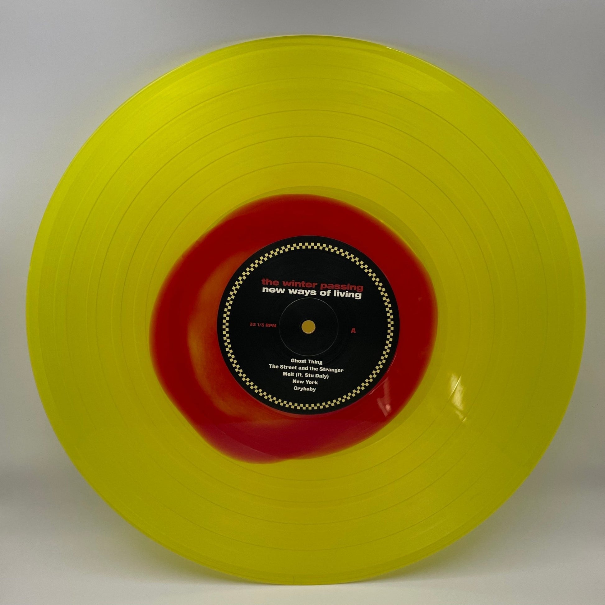 The Winter Passing: New Ways of Living: Red in Yellow Vinyl LP (IMPORT)