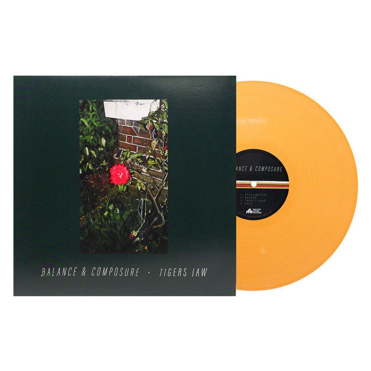 Tigers Jaw & Balance and Composure: Split: Orange Vinyl EP - Steadfast Records