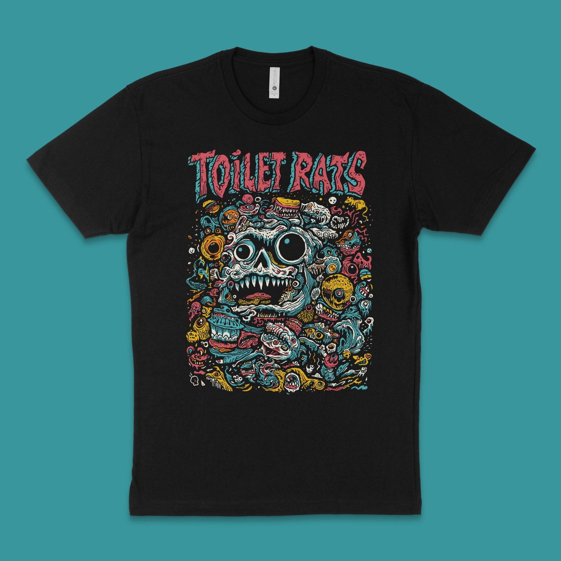 Toilet Rats: Monsters: Unisex Short Sleeve Fund Raising T-Shirt
