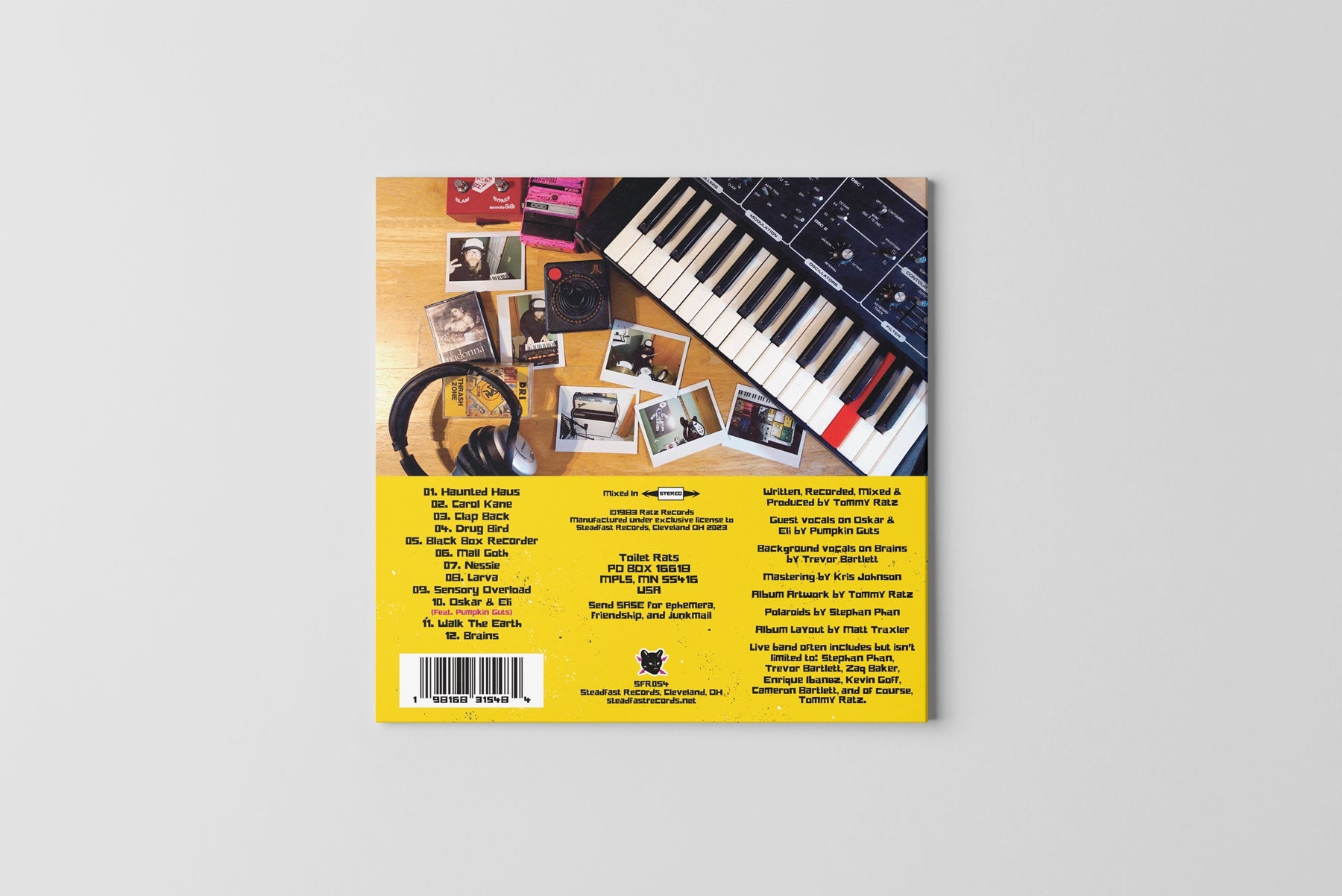 Toilet Rats: Toilet Rats IV Deluxe Edition: CD in Eco-Wallet