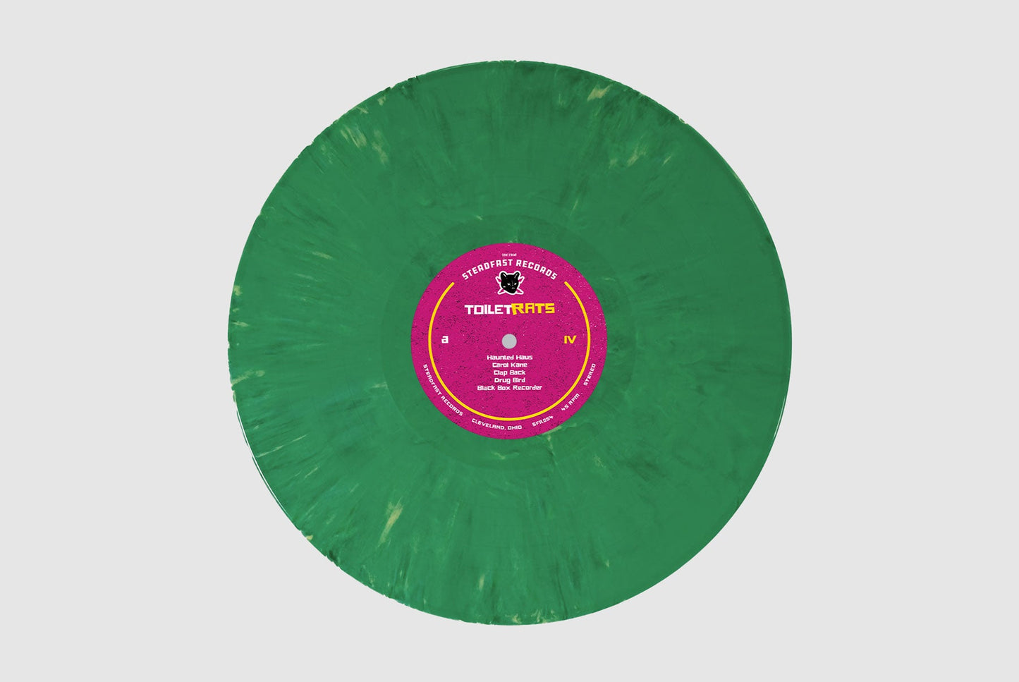 Toilet Rats: Toilet Rats IV Deluxe Edition: Slime Green Eco-Mix Vinyl LP