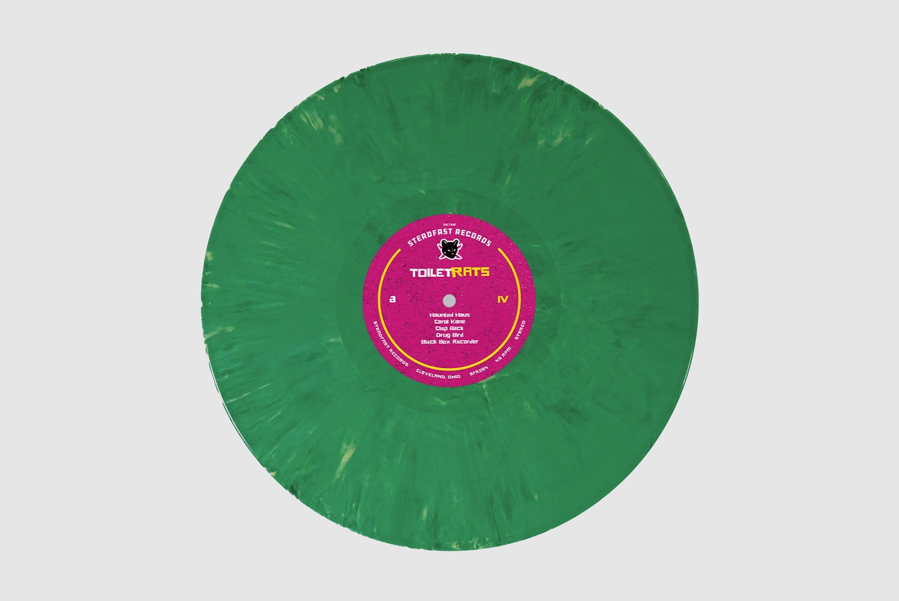 Toilet Rats: Toilet Rats IV Deluxe Edition: Slime Green Eco-Mix Vinyl LP