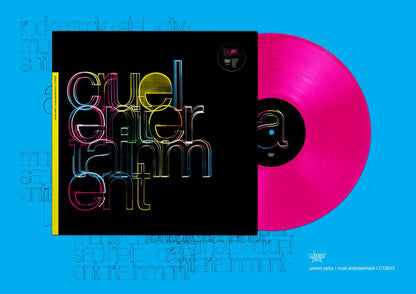 Unwed Sailor: Cruel Entertainment: Neon Pink Vinyl LP