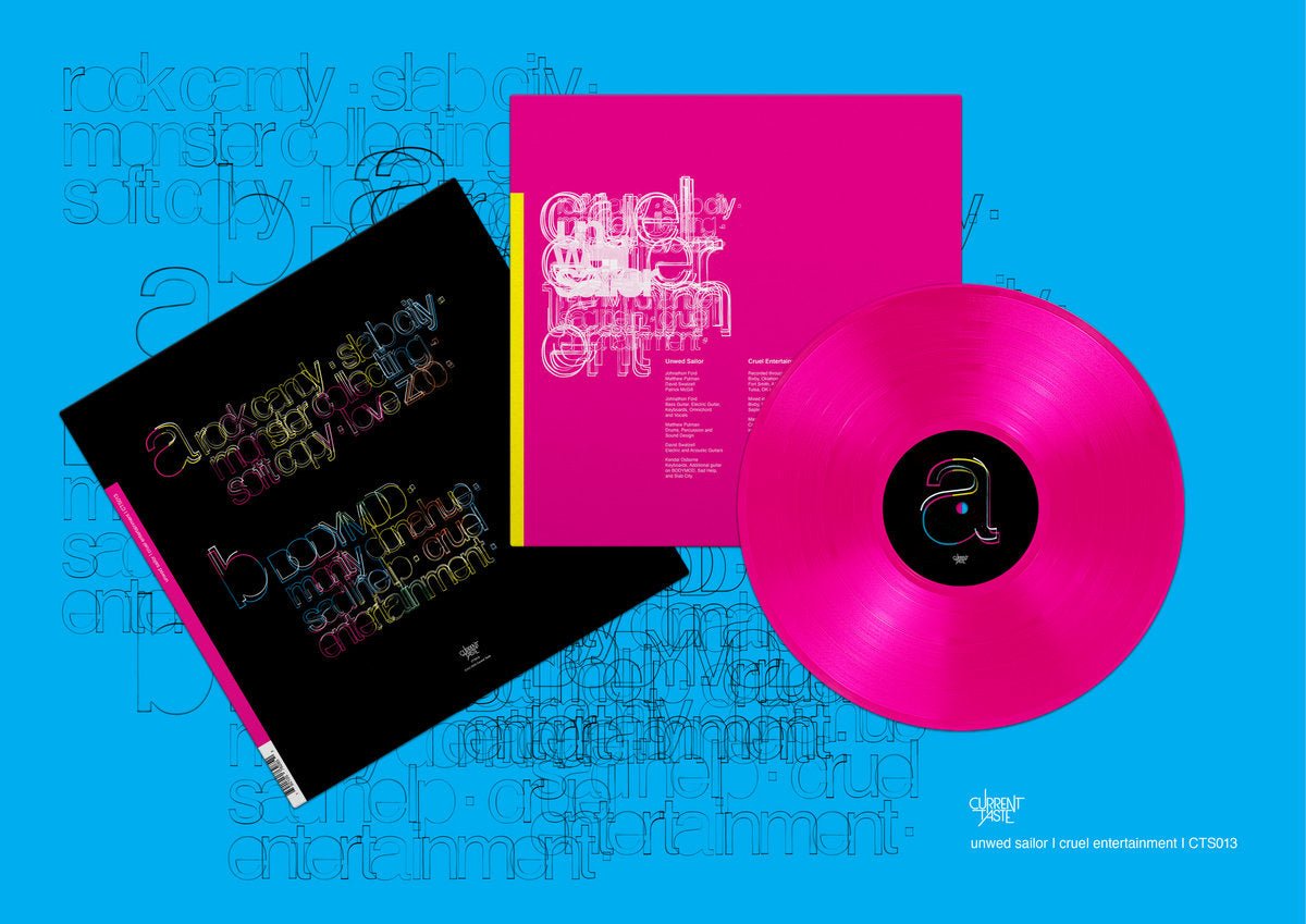 Unwed Sailor: Cruel Entertainment: Neon Pink Vinyl LP