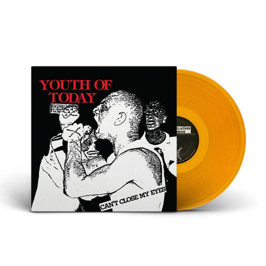 Youth of Today: Can't Close My Eyes: Transparent Orange Vinyl LP
