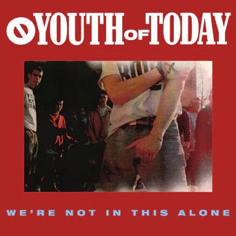 Youth of Today: We're Not In This Alone: Custard Vinyl LP - Steadfast Records