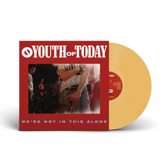 Youth of Today: We're Not In This Alone: Custard Vinyl LP
