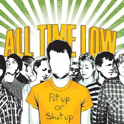 All Time Low: Put Up or Shut Up: Yellow Vinyl LP