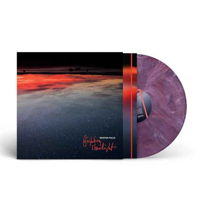 Benton Falls: Fighting Starlight: Vinyl LP (Import) White w purple+blue+red marble