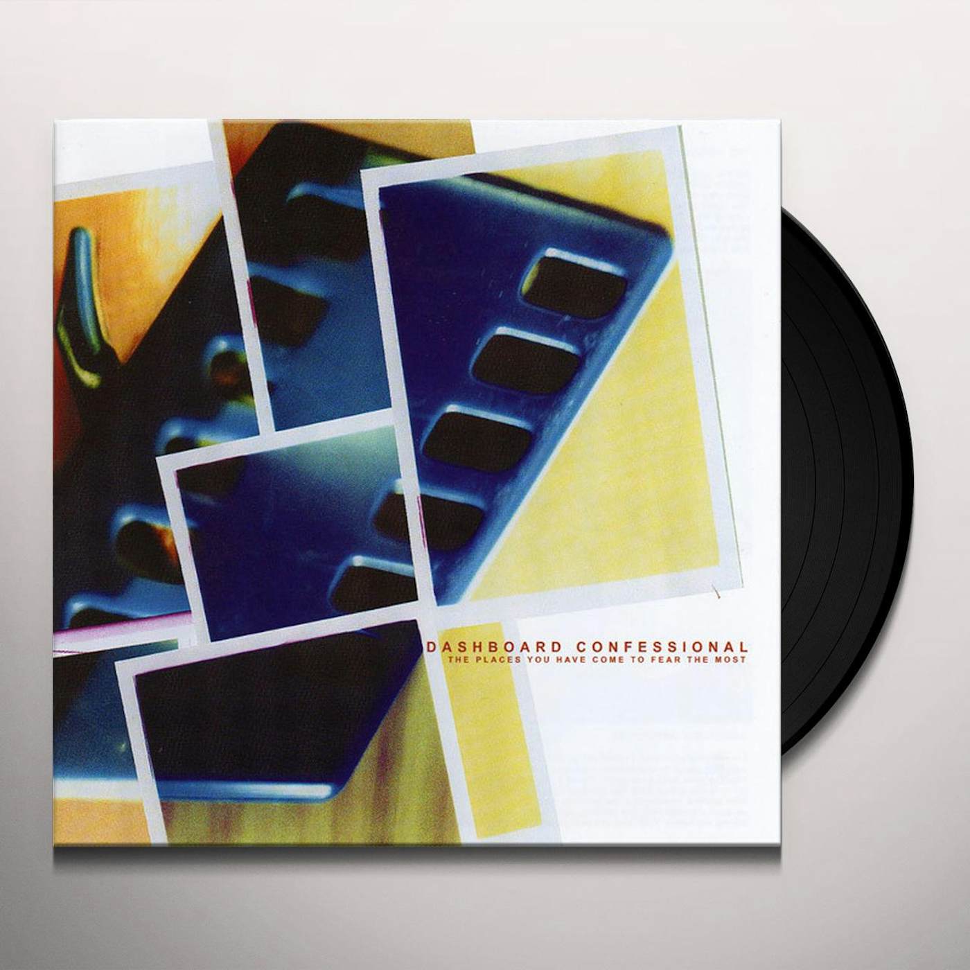 Dashboard Confessional: The Places You Have Come To Fear The Most: Black Vinyl LP - Steadfast Records