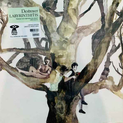 Destroyer: Labyrinthitis: LP - Green/White Swirl Vinyl