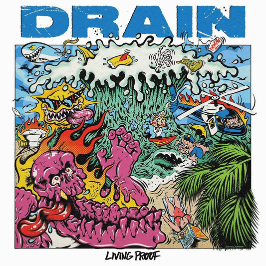 Drain: Living Proof: Black Vinyl