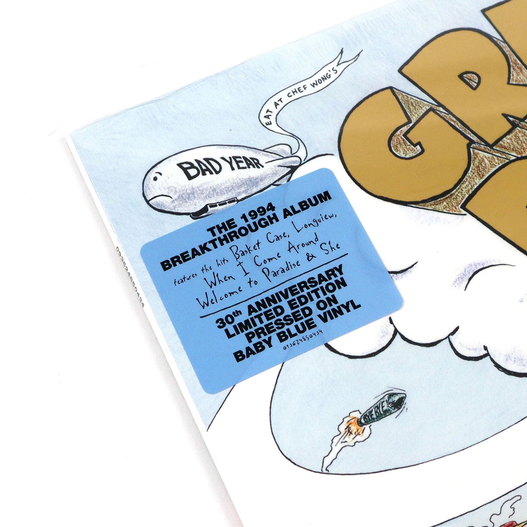 Green Day: Dookie: Baby Blue Vinyl LP - Steadfast Records