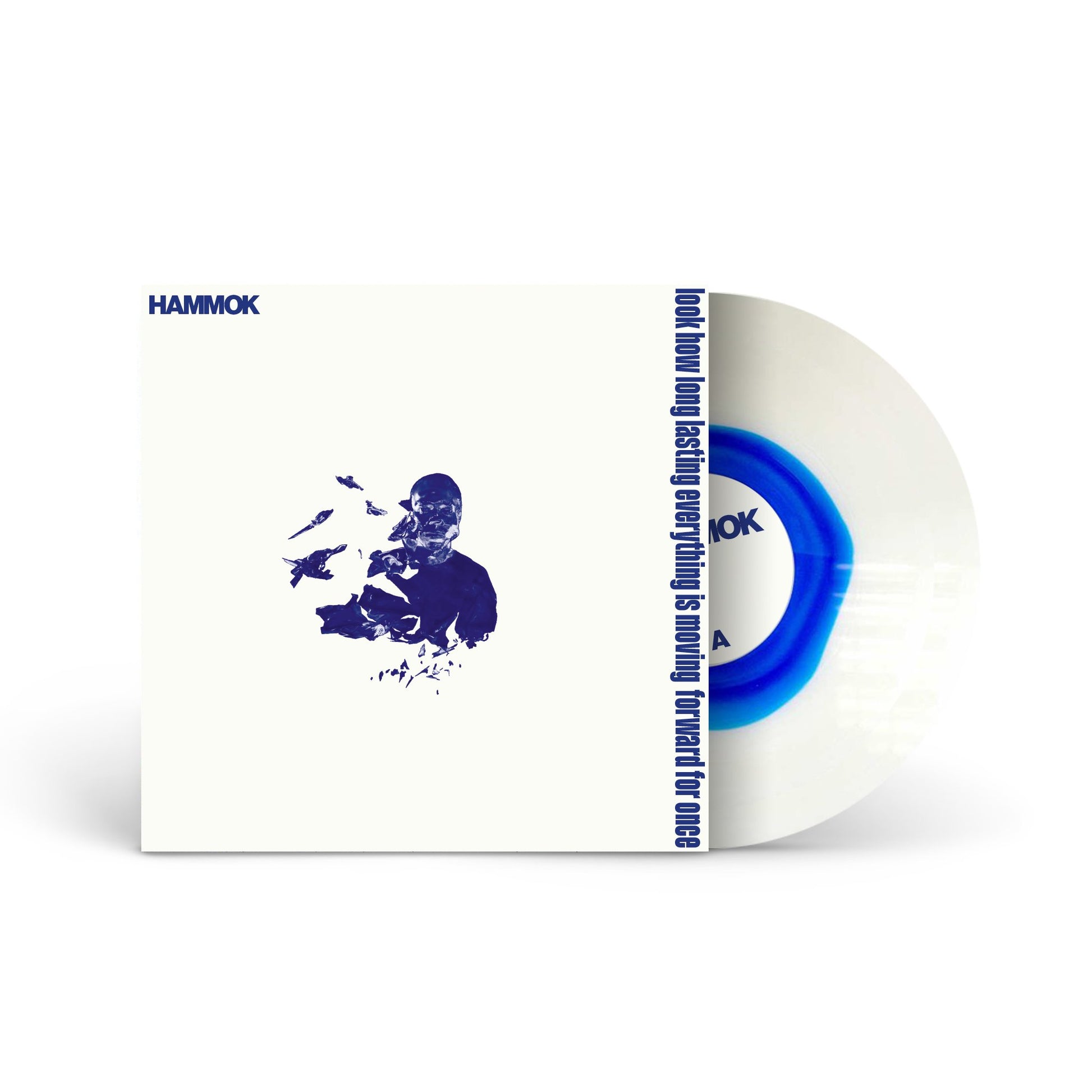 Hammok: Look How Long Lasting Everything Is Moving Forward For Once: Vinyl LP (Import) White w Blue Blob