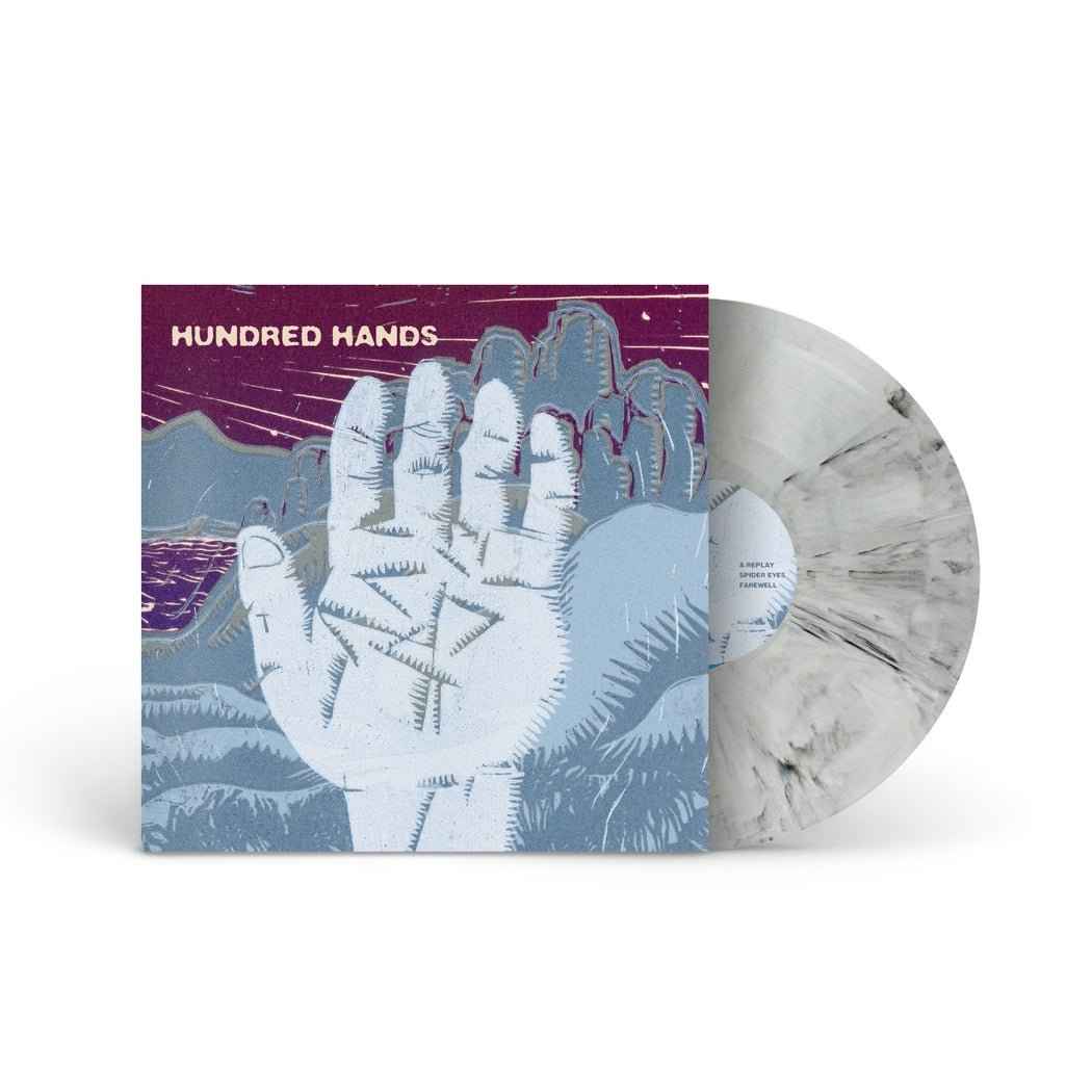 Hundred Hands: Little Eyes: Vinyl LP (Import) White w Black Marble