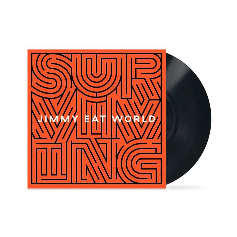 Jimmy Eat World: Surviving: Black Vinyl - Steadfast Records
