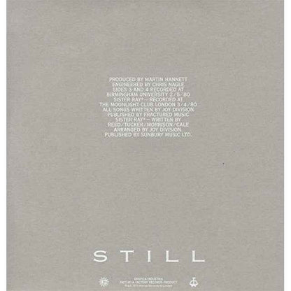 Joy Division: Still: 2LP 180g Black Vinyl