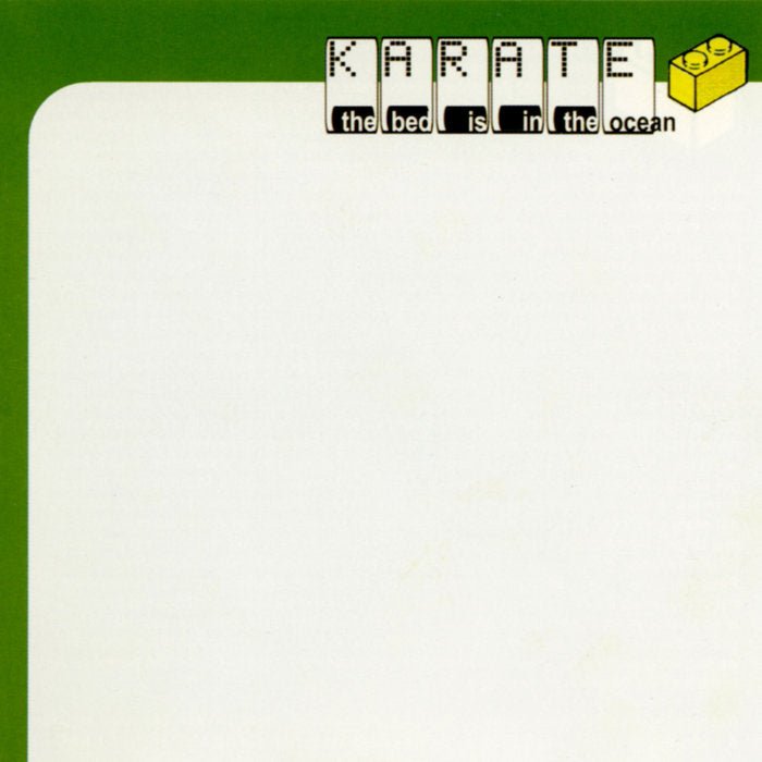 Karate: The Bed Is In The Ocean: Lego Tri-Color Vinyl - Steadfast Records