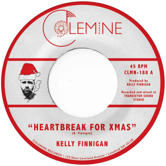Kelly Finnigan: Heartbreak For Xmas b/w Merry Christmas To You: Green Vinyl 7"