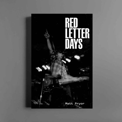 Matt Pryor: Red Letter Days: Softcover Book