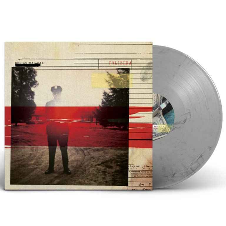 Red Animal War: Polizida: Vinyl LP (Import) White w Black Marble