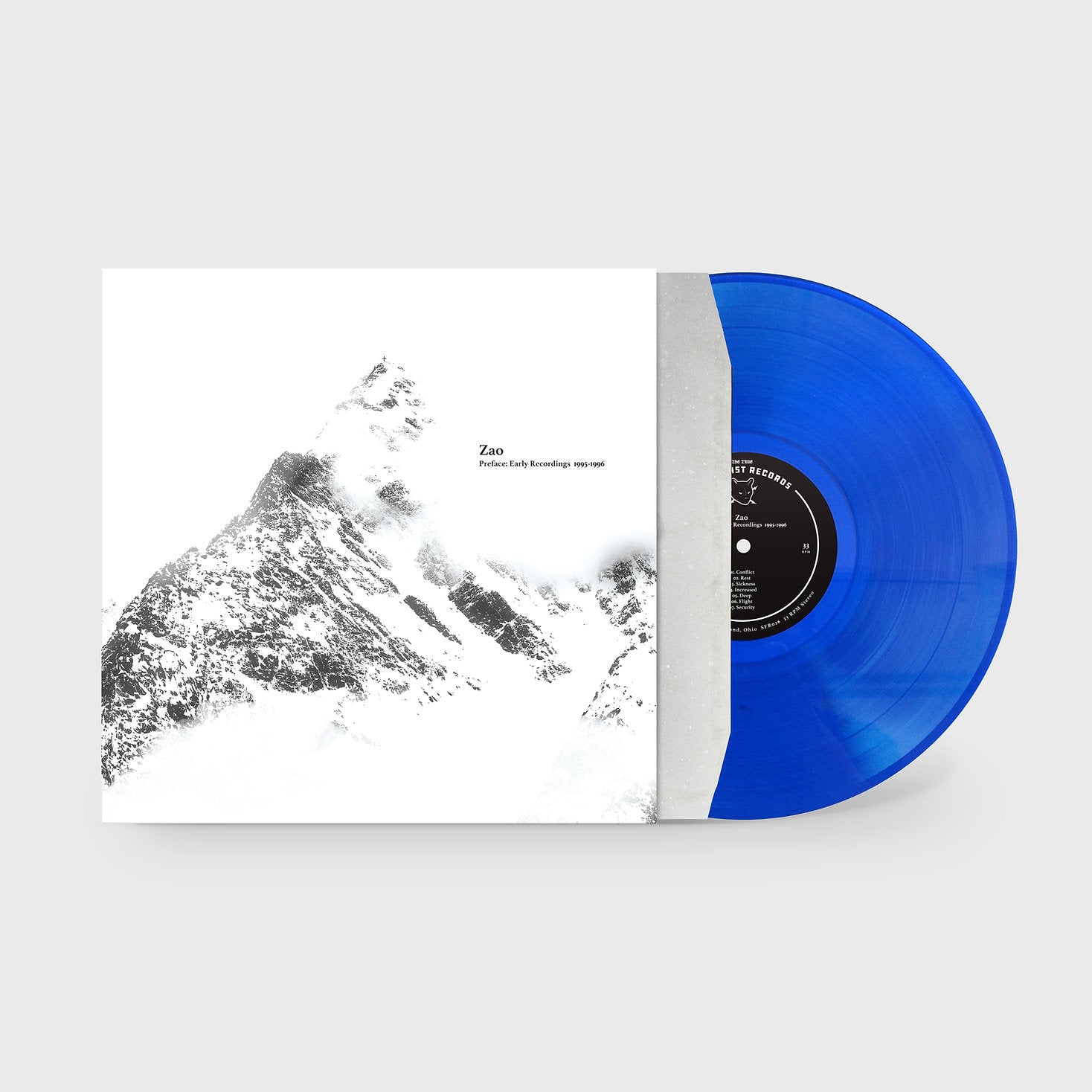 Zao: Preface: Early Recordings 1995-1996: Vinyl - Steadfast Records